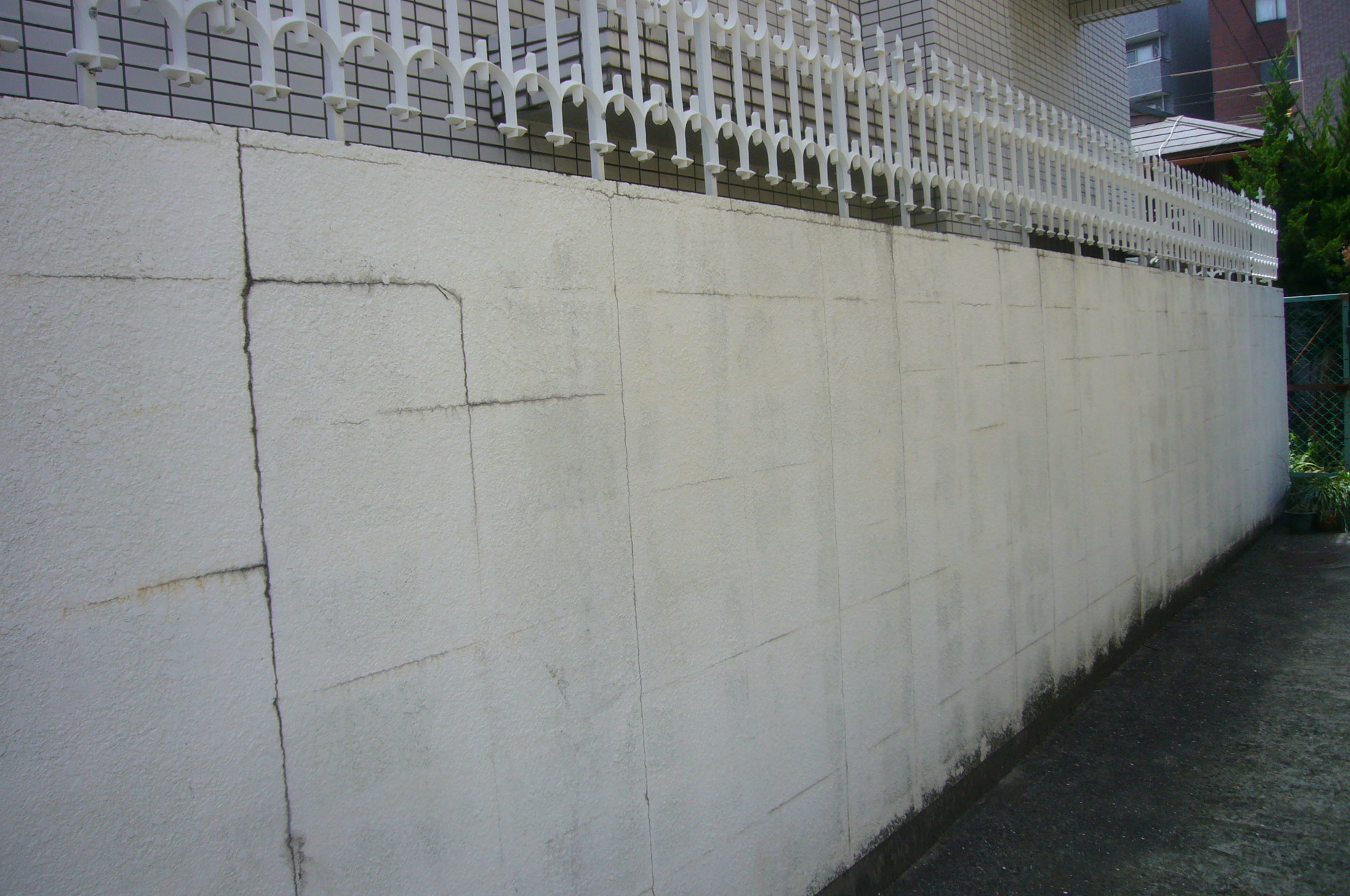 塀の塗装