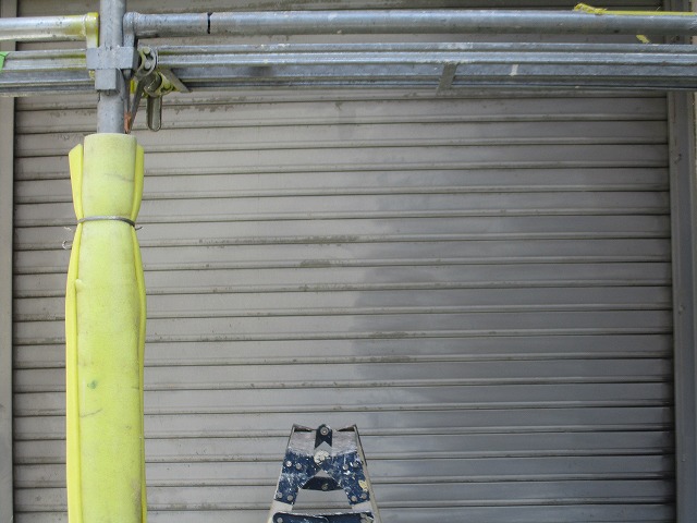 大阪市淀川区　外壁塗装　外壁改修　ケレン