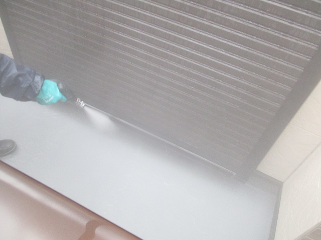 大阪市淀川区　屋根塗装　屋根塗替え　高圧洗浄　