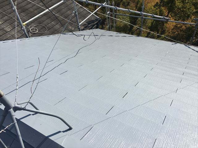 屋根塗装　完成