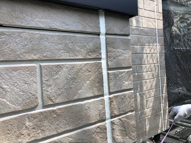大阪市淀川区　外壁塗装　シーリング工事　シーリング打ち替え