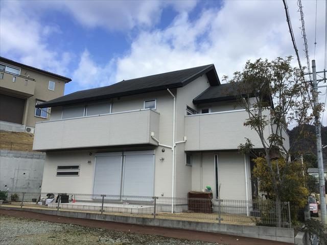 箕面市にて外壁塗装 屋根塗装工事を行いました 吹田市の外壁塗装 リフォームなどの外壁工事は街の外壁塗装やさん吹田店へ