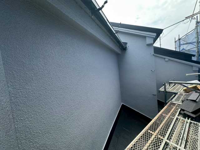 塗装後の外壁全景