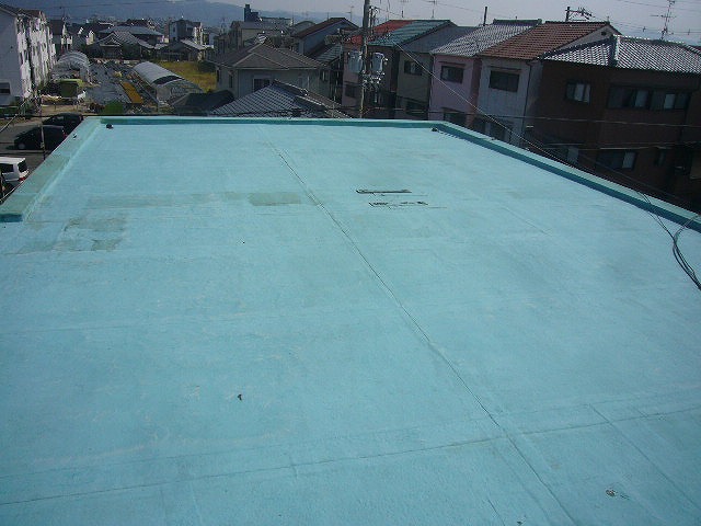 屋根　防水中