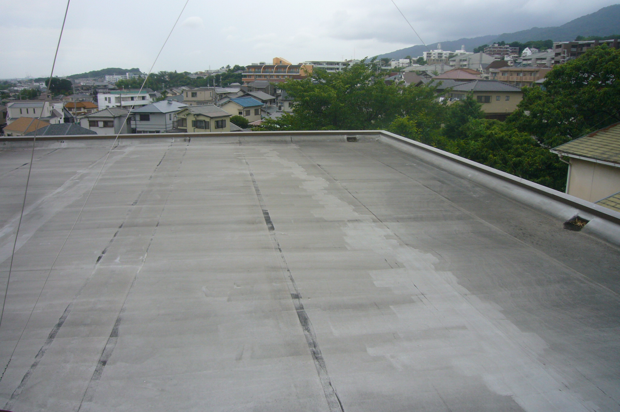 屋上防水の劣化-1